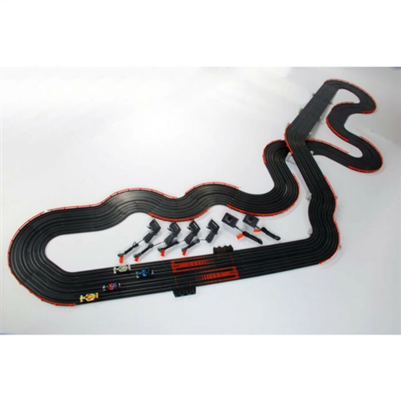 AFX Super International 4-Lane Mega G+ HO Slot Car Track Set w/Tri-Power System - Image 2