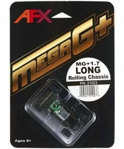 AFX Mega G+ HO Slot Car Long 1.7" Wheelbase Rolling Chassis