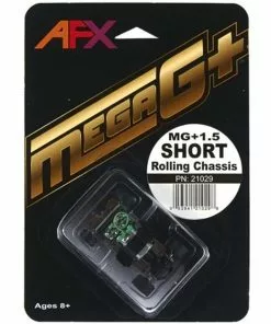 AFX Mega G+ HO Slot Car Short 1.5" Wheelbase Rolling Chassis