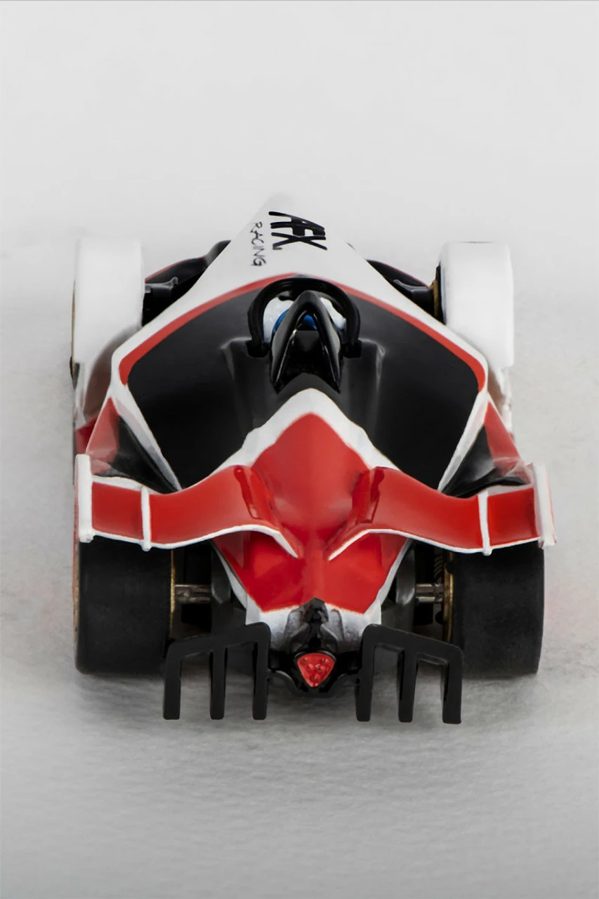 AFX Formula N White/Black/Red Mega G+ HO Slot Car - Image 5