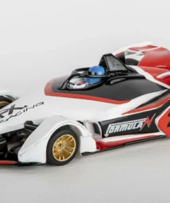 AFX Formula N White/Black/Red Mega G+ HO Slot Car