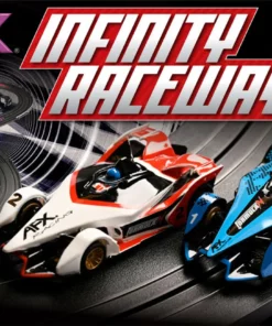 AFX Infinity Raceway 8.5-Foot HO Slot Car Track Set