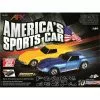 AFX America's Sports Car Chevy Corvette 32-Foot Mega G+ HO Slot Car Track Set w/Tri-Power