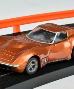 AFX 1971 Corvette 454 Ontario Orange Mega G+ HO Slot Car
