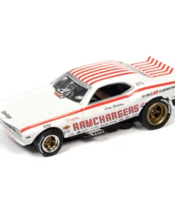 Auto World Ramchargers 1970 Dodge Challenger Funny Car 4Gear HO Scale Slot Car
