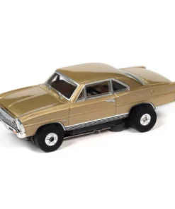 Auto World 1966 Chevy Nova SS Gold Thunderjet HO Slot Car