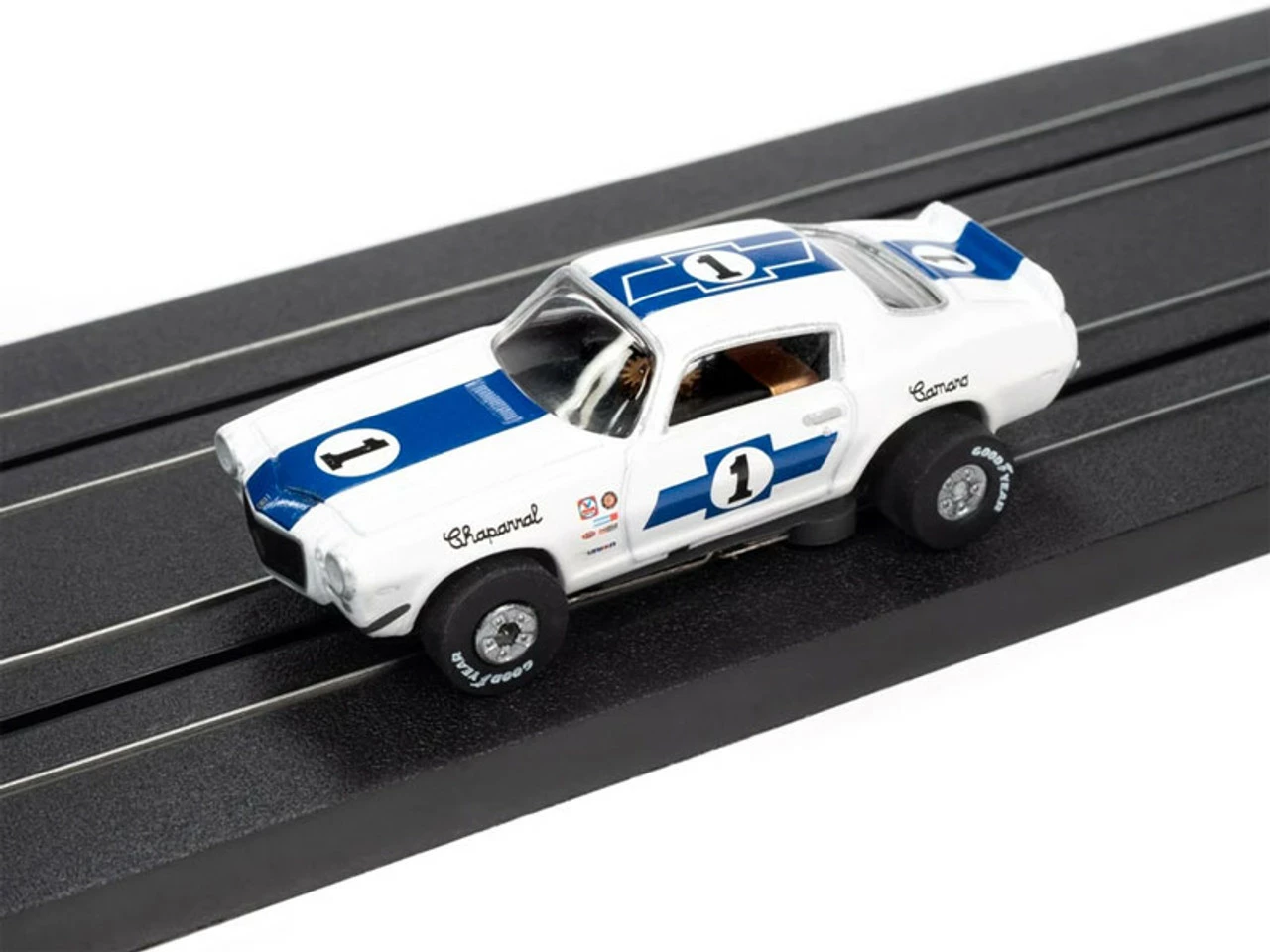 Auto World 1970 Chevy Camaro Jim Hall #1 Thunderjet HO Slot Car - Image 2