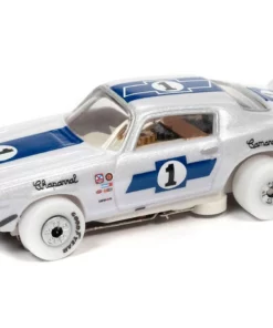 Auto World iWHEELS 1970 Chevy Camaro Jim Hall #1 Thunderjet HO Slot Car
