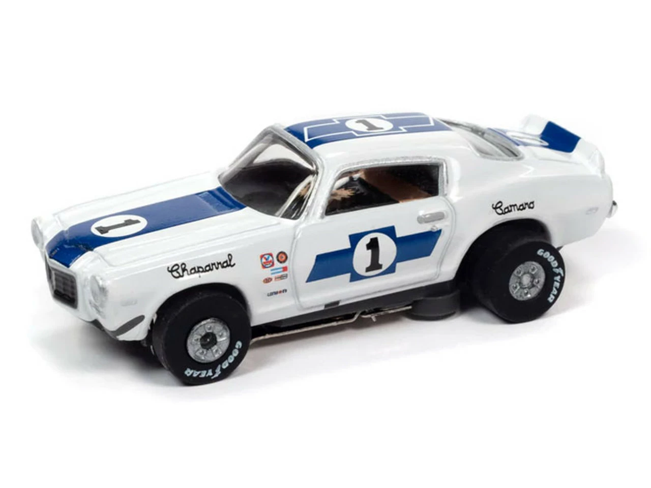 Auto World 1970 Chevy Camaro Jim Hall #1 Thunderjet HO Slot Car