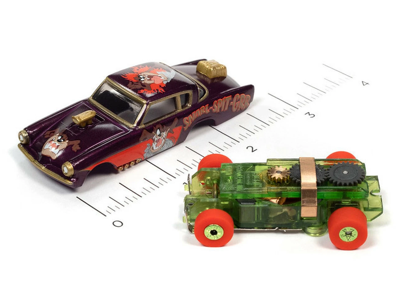 Auto World 1953 Studebaker Funny Car Tasmanian Devil Thunderjet HO Slot Car - Image 3