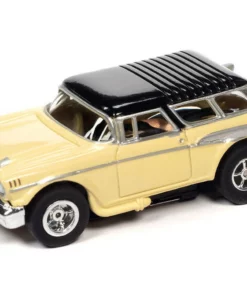 Auto World 1957 Chevrolet Nomad (Yellow) X-Traction R34 HO Slot Car