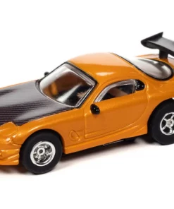 Auto World 1995 Mazda RX-7 (Orange) X-Traction R34 HO Slot Car
