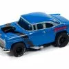 Auto World 1955 Chevy Bel Air (Blue) X-Traction R35 HO Slot Car