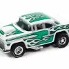 Auto World 1955 Chevy Bel Air (Green) X-Traction R35 HO Slot Car
