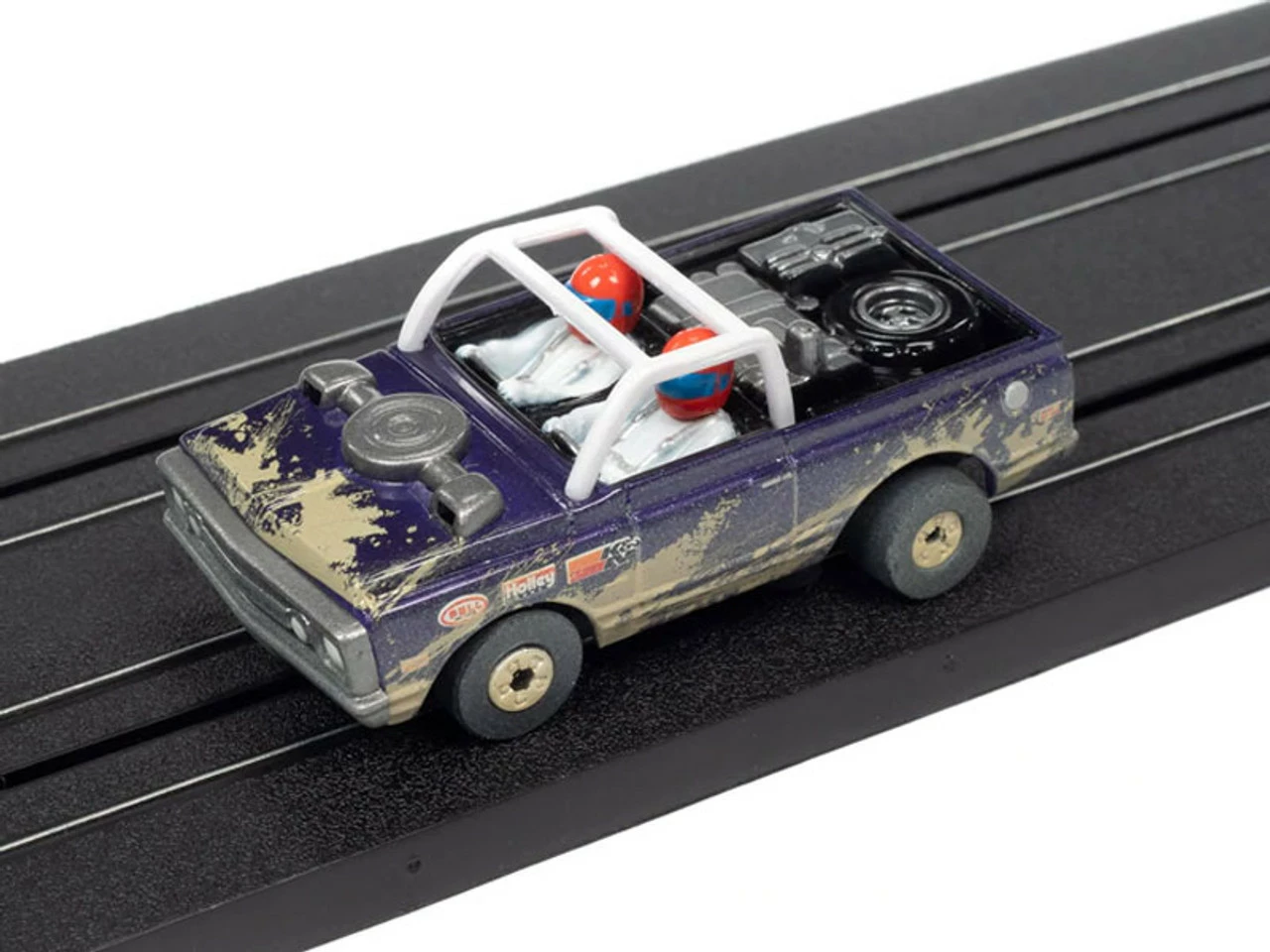 Auto World 1970 Chevrolet Baja Blazer (Purple) X-Traction R1 HO Slot Car - Image 2