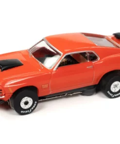 Auto World 1970 Ford Mustang Boss 429 (Orange) Thunderjet HO Slot Car