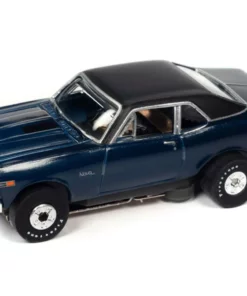 Auto World 1969 Chevrolet Nova S (Blue) Thunderjet HO Slot Car