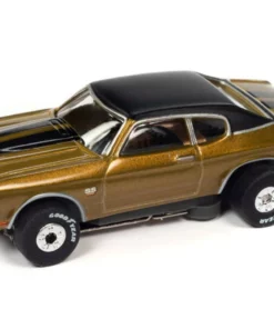 Auto World 1970 Chevrolet Chevelle SS (Gold) Thunderjet HO Slot Car