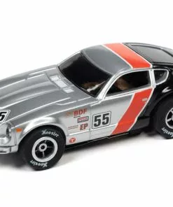 Auto World 1973 Datsun 24OZ (Silver/Red/Black) Import Heat X-Traction HO Slot Car