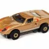 Auto World 1966 Ford GT40 (Gold) Cars N Coffee Thunderjet HO Slot Car