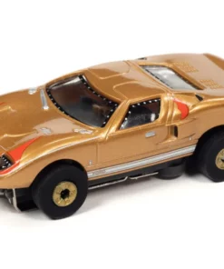 Auto World 1966 Ford GT40 (Gold) Cars N Coffee Thunderjet HO Slot Car