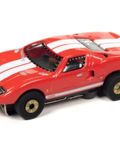 Auto World 1966 Ford GT40 (Red) Cars N Coffee Thunderjet HO Slot Car