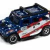 Auto World 2005 Hummer H2 (Blue) Rally World Stage X-Traction HO Slot Car