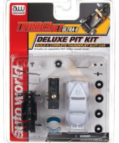 Auto World Thunderjet Deluxe Pit Kit (w/1941 Willys Gasser Body) HO Slot Car