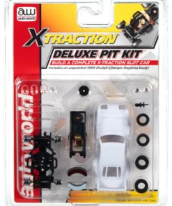 Auto World X-Traction Deluxe Pit Kit (w/1969 Dodge Daytona Body) HO Slot Car