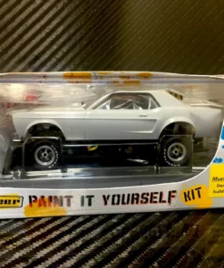 Pioneer 1968 Mustang Notchback Race Car Paint It Yourself PIY Kit 1/32 Slot Car