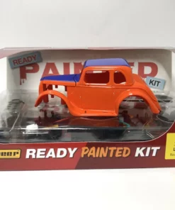 Pioneer 1934 Ford Coupe Legends Racer 'Ready Painted' Orange/Blue Kit 1/32 Slot Car