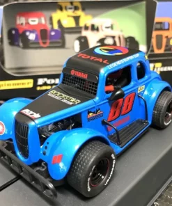 Pioneer 1934 Ford Coupe Legends Racer #88 Blue 1/32 Slot Car
