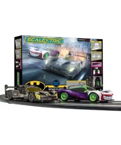 Scalextric Batman vs Joker Spark Plug 1/32 Slot Car Track Set