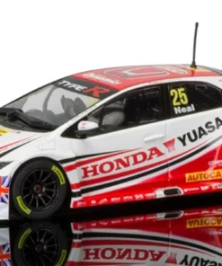 Scalextric Honda Civic Type R BTCC Matt Neal 1/32 Slot Car