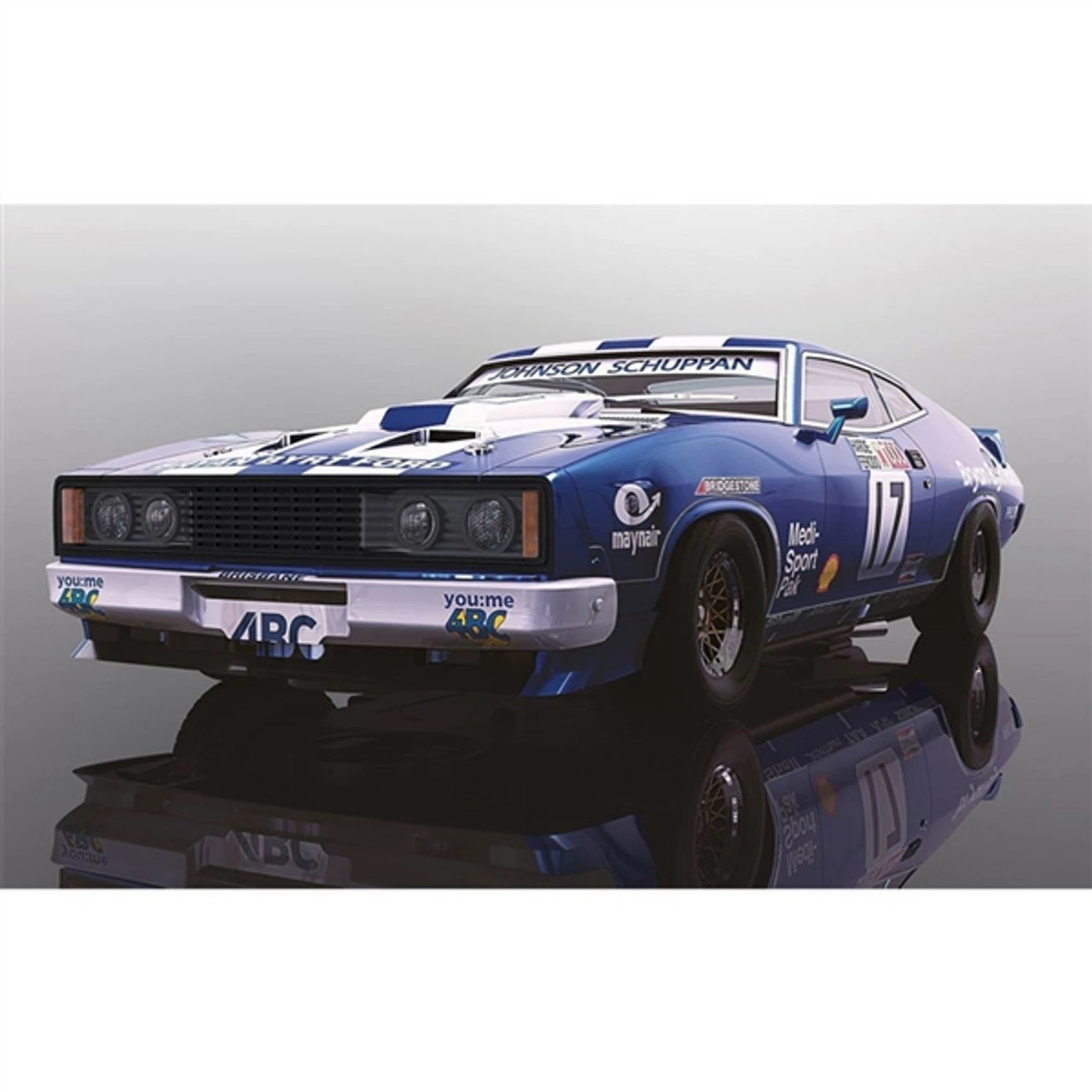 Scalextric Ford XC Falcon - Dick Johnson 1978 Bathurst 1/32 Slot Car - Image 3