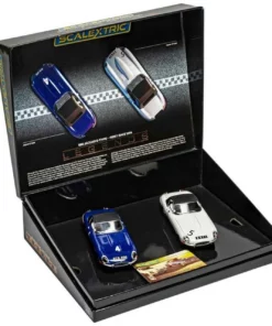 Scalextric Jaguar E-Type 1961 First Win Twin Pack 1/32 Slot Car