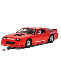 Scalextric Chevrolet Camaro Z28 Red IROC-Z Budweiser 1/32 Slot Car