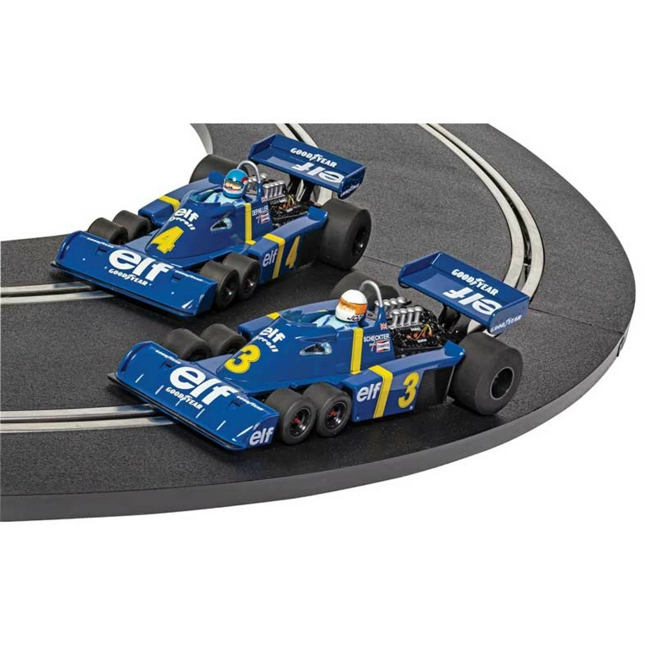 Scalextric Tyrrell P34 Swedish GP 1976 Twin Pack 1/32 Slot Cars